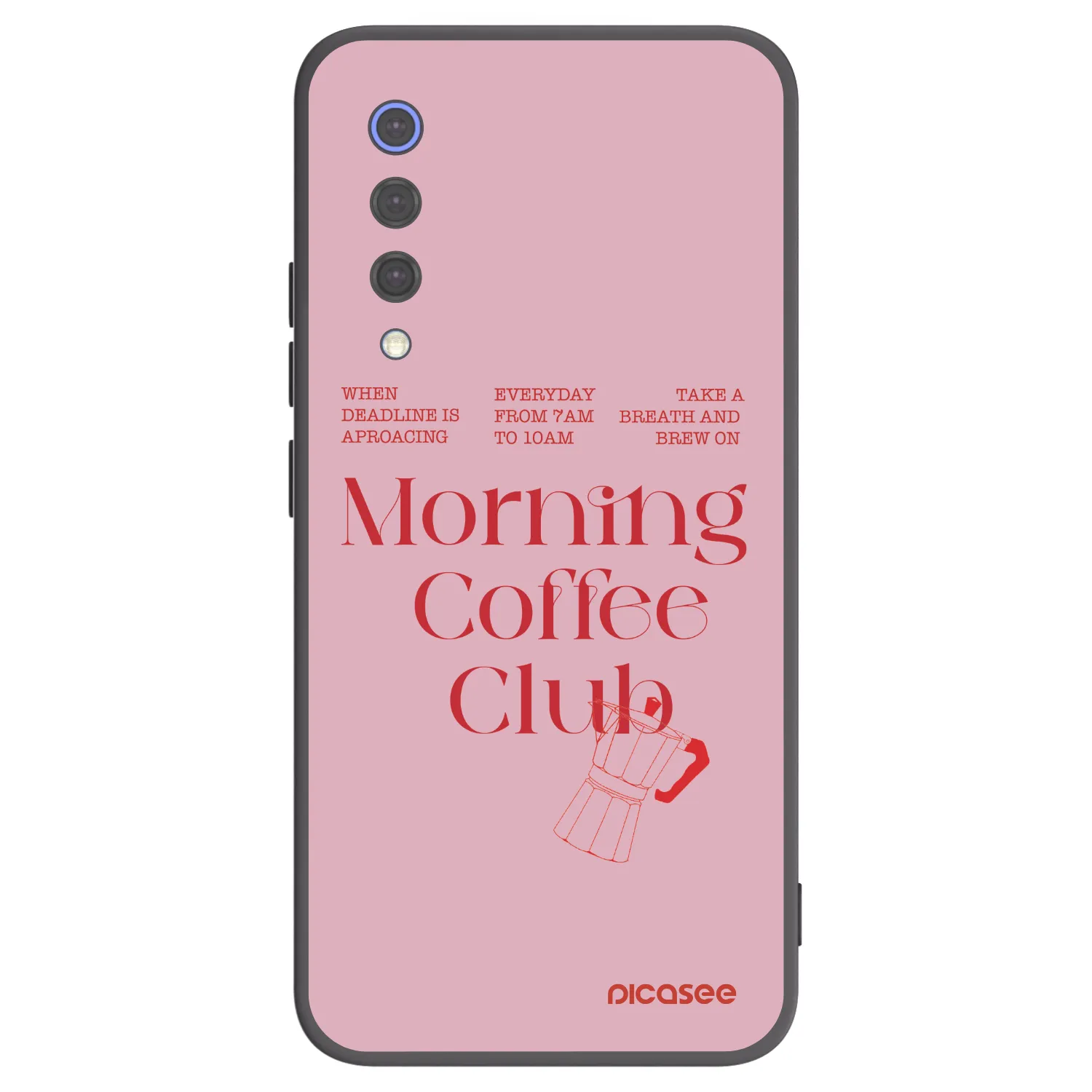 Picasee fekete szilikon tok az alábbi mobiltelefonokra Xiaomi Mi 9 SE - Morning