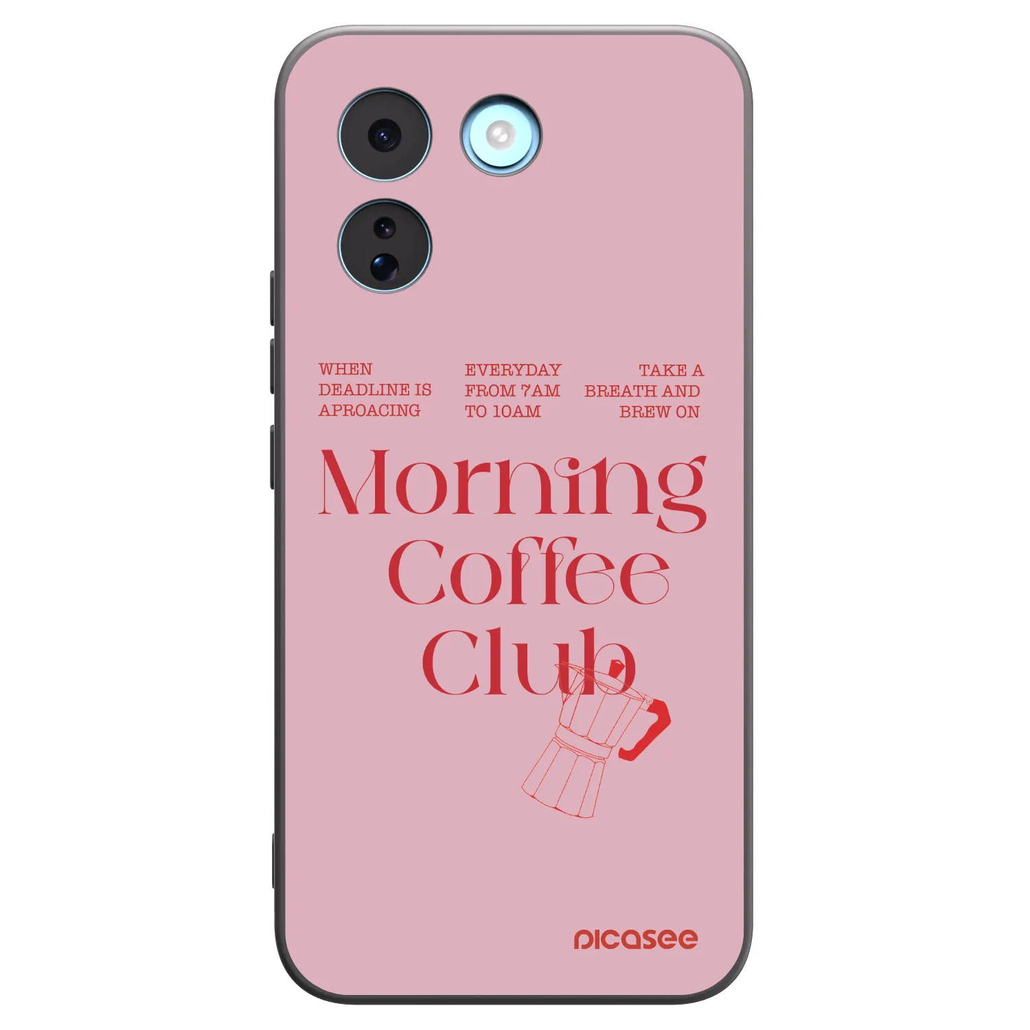 Picasee fekete szilikon tok az alábbi mobiltelefonokra Xiaomi Redmi Note 17 Pro MAX 5G - Morning