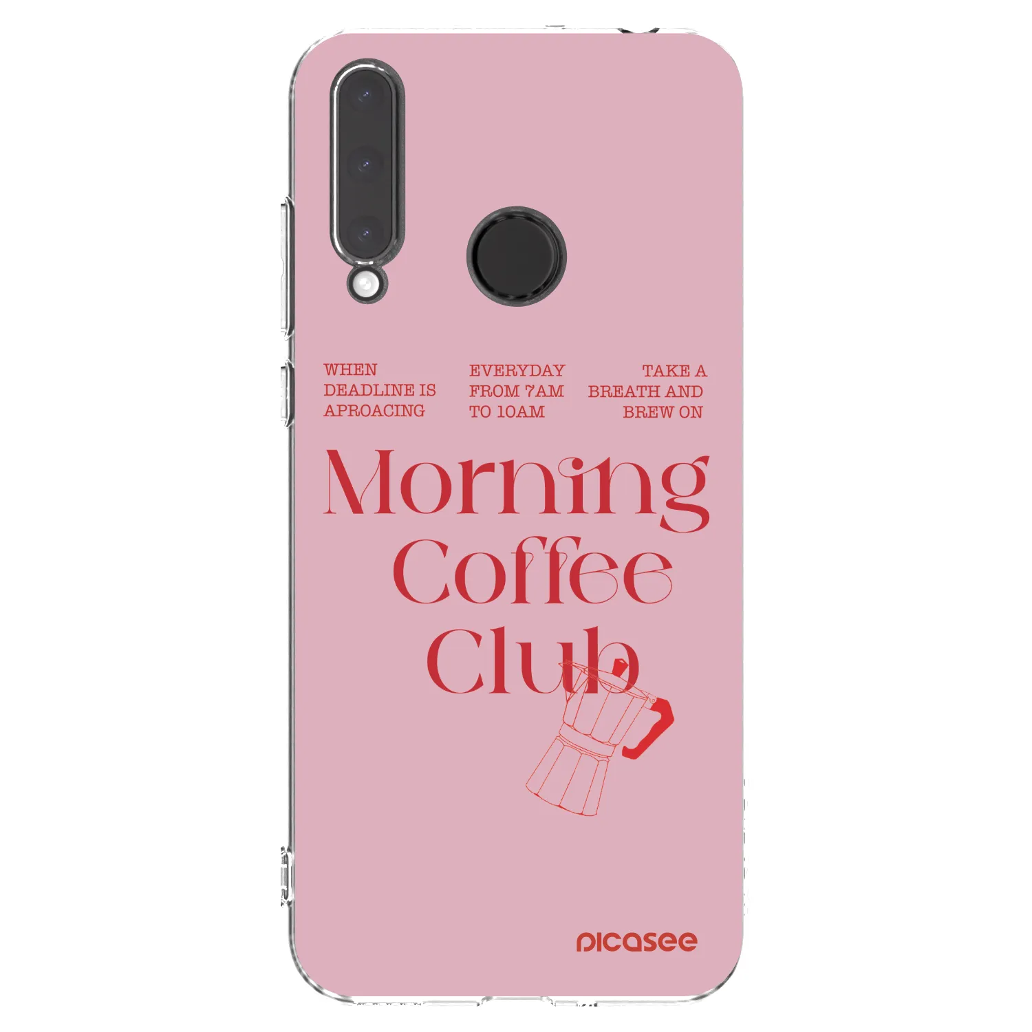 Picasee átlátszó szilikon tok az alábbi mobiltelefonokra Honor 20 Lite - Morning