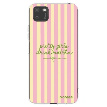 Picasee átlátszó szilikon tok az alábbi mobiltelefonokra Huawei Y5P - Pretty matcha