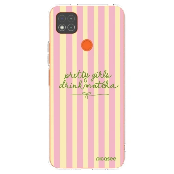 Picasee átlátszó szilikon tok az alábbi mobiltelefonokra Xiaomi Redmi 9C - Pretty matcha