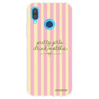 Picasee átlátszó szilikon tok az alábbi mobiltelefonokra Huawei P20 Lite - Pretty matcha