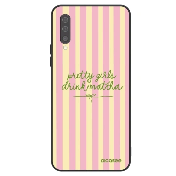 Szilikon tok erre a típusra Samsung Galaxy A50 A505F - Pretty matcha