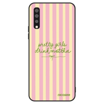 Szilikon tok erre a típusra Samsung Galaxy A70 A705F - Pretty matcha