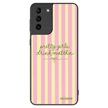 Szilikon tok erre a típusra Samsung Galaxy S21+ 5G G996F - Pretty matcha