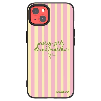 Picasee fekete szilikon tok az alábbi mobiltelefonokra Apple iPhone 13 - Pretty matcha
