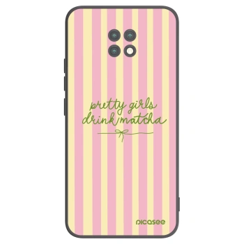 Picasee fekete szilikon tok az alábbi mobiltelefonokra Xiaomi Redmi Note 9T - Pretty matcha