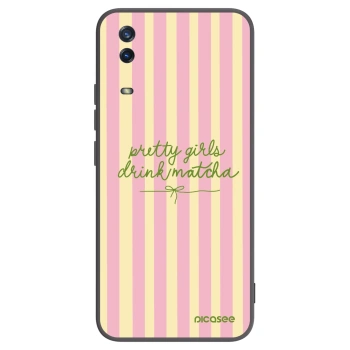 Picasee fekete szilikon tok az alábbi mobiltelefonokra Vivo Y11s - Pretty matcha
