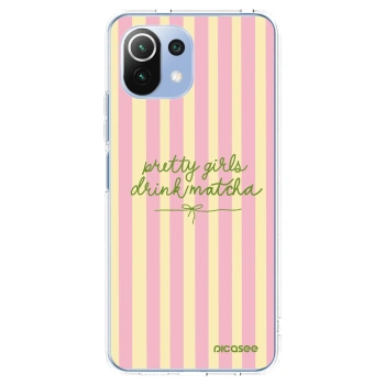 Picasee átlátszó szilikon tok az alábbi mobiltelefonokra Xiaomi 11 Lite 5G NE - Pretty matcha