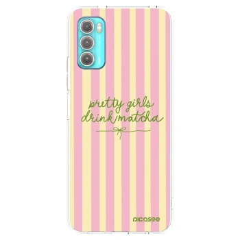 Picasee átlátszó szilikon tok az alábbi mobiltelefonokra Motorola Moto G60 - Pretty matcha