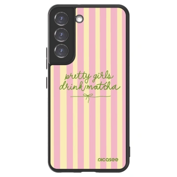 Szilikon tok erre a típusra Samsung Galaxy S22 5G - Pretty matcha