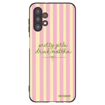 Picasee fekete szilikon tok az alábbi mobiltelefonokra Samsung Galaxy A13 4G A135 - Pretty matcha