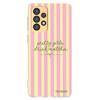 Picasee átlátszó szilikon tok az alábbi mobiltelefonokra Samsung Galaxy A33 5G A336 - Pretty matcha