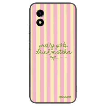 Picasee fekete szilikon tok az alábbi mobiltelefonokra Vivo Y01 - Pretty matcha