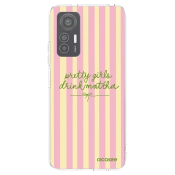 Picasee átlátszó szilikon tok az alábbi mobiltelefonokra Xiaomi 12 Lite - Pretty matcha