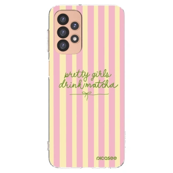 Picasee átlátszó szilikon tok az alábbi mobiltelefonokra Samsung Galaxy A23 A236B 5G - Pretty matcha