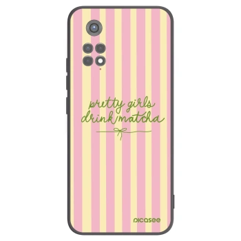 Picasee fekete szilikon tok az alábbi mobiltelefonokra Xiaomi Redmi Note 11S 5G - Pretty matcha