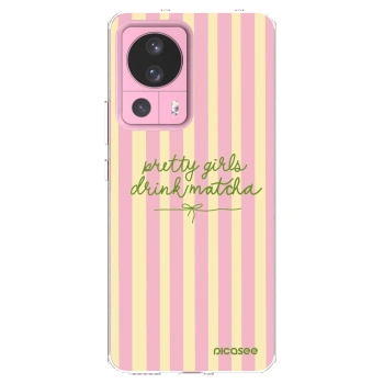 Picasee átlátszó szilikon tok az alábbi mobiltelefonokra Xiaomi 13 Lite - Pretty matcha