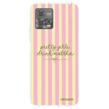 Picasee átlátszó szilikon tok az alábbi mobiltelefonokra Motorola Moto G72 - Pretty matcha