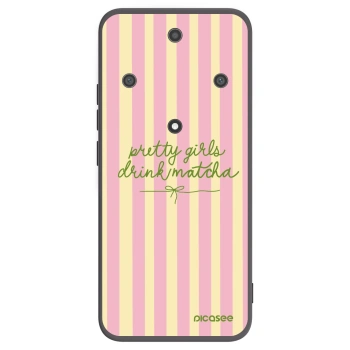 Picasee fekete szilikon tok az alábbi mobiltelefonokra Honor Magic5 Lite 5G - Pretty matcha