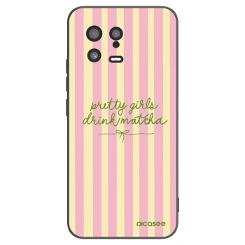 Picasee fekete szilikon tok az alábbi mobiltelefonokra Xiaomi 13 - Pretty matcha