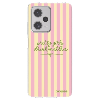 Picasee átlátszó szilikon tok az alábbi mobiltelefonokra Xiaomi Redmi Note 12 Pro+ 5G - Pretty matcha