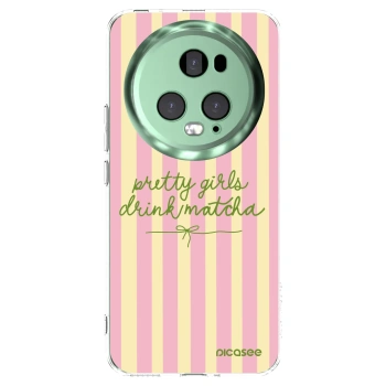 Picasee átlátszó szilikon tok az alábbi mobiltelefonokra Honor Magic5 Pro - Pretty matcha