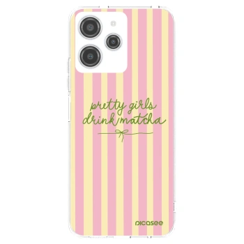 Picasee átlátszó szilikon tok az alábbi mobiltelefonokra Xiaomi Redmi 12 4G - Pretty matcha