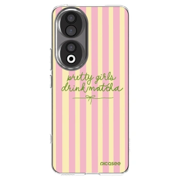 Picasee átlátszó szilikon tok az alábbi mobiltelefonokra Honor 90 5G - Pretty matcha