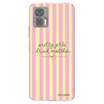 Picasee átlátszó szilikon tok az alábbi mobiltelefonokra Motorola Edge 30 Neo - Pretty matcha