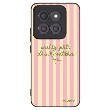 Picasee fekete szilikon tok az alábbi mobiltelefonokra Xiaomi 14 Pro - Pretty matcha