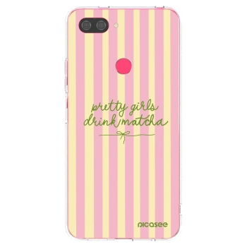 Picasee átlátszó szilikon tok az alábbi mobiltelefonokra Xiaomi Mi 8 Lite - Pretty matcha