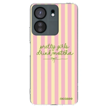 Picasee átlátszó szilikon tok az alábbi mobiltelefonokra Xiaomi Redmi 13C 4G - Pretty matcha