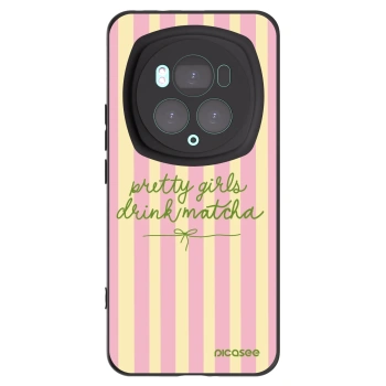 Picasee fekete szilikon tok az alábbi mobiltelefonokra Honor Magic6 Pro - Pretty matcha