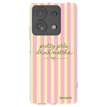 Picasee átlátszó szilikon tok az alábbi mobiltelefonokra Xiaomi Redmi Note 13 Pro 4G - Pretty matcha