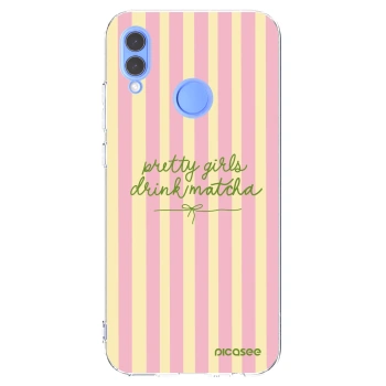 Picasee átlátszó szilikon tok az alábbi mobiltelefonokra Honor 10 Lite - Pretty matcha