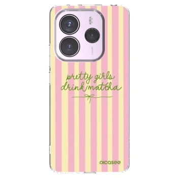 Picasee átlátszó szilikon tok az alábbi mobiltelefonokra Xiaomi Redmi Note 14 5G - Pretty matcha