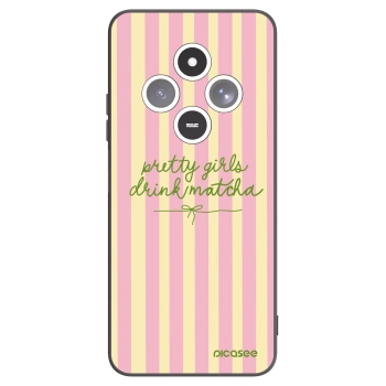 Picasee fekete szilikon tok az alábbi mobiltelefonokra Xiaomi Redmi 14C - Pretty matcha
