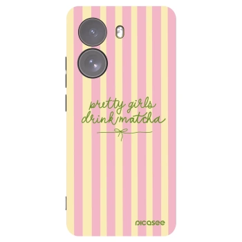 Picasee fekete szilikon tok az alábbi mobiltelefonokra Xiaomi Poco X7 - Pretty matcha