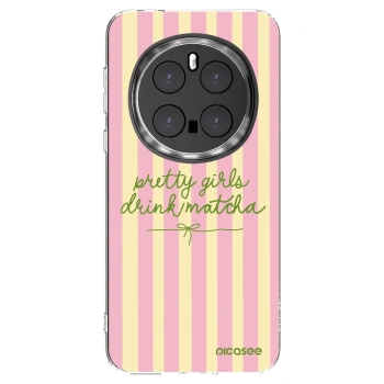 Picasee átlátszó szilikon tok az alábbi mobiltelefonokra Honor Magic7 Pro 5G - Pretty matcha