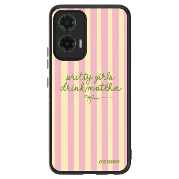Szilikon tok erre a típusra Motorola Moto G35 5G - Pretty matcha