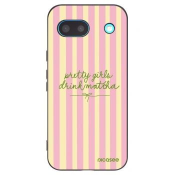 Picasee fekete szilikon tok az alábbi mobiltelefonokra Google Pixel 8a - Pretty matcha