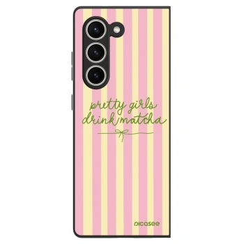 Szilikon tok erre a típusra Samsung Galaxy Z Fold5 5G - Pretty matcha
