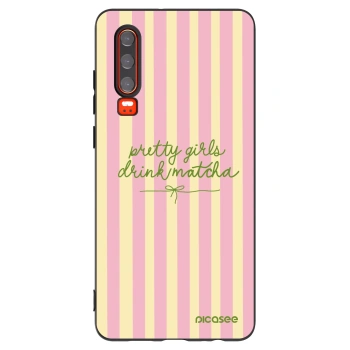 Picasee fekete szilikon tok az alábbi mobiltelefonokra Huawei P30 - Pretty matcha