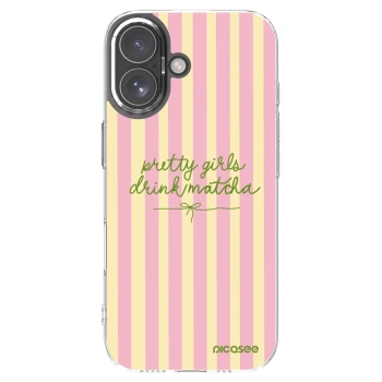 Picasee átlátszó szilikon tok az alábbi mobiltelefonokra Apple iPhone 17 - Pretty matcha