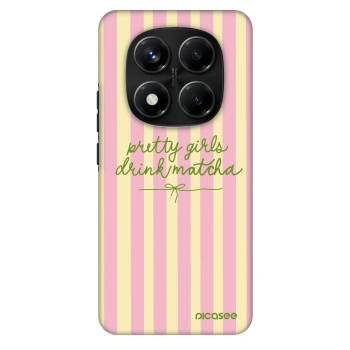 Szilikon tok erre a típusra Xiaomi Redmi Note 14 Pro+ 5G - Pretty matcha
