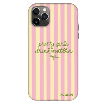 Szilikon tok erre a típusra Apple iPhone 11 Pro - Pretty matcha
