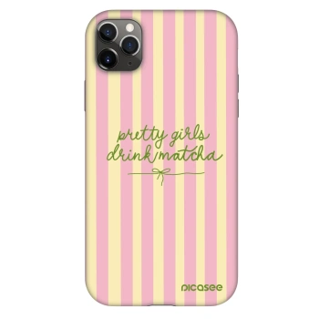 Szilikon tok erre a típusra Apple iPhone 11 Pro Max - Pretty matcha