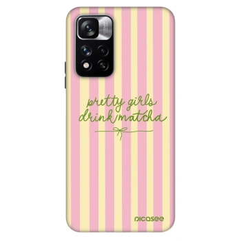 Szilikon tok erre a típusra Xiaomi Redmi Note 11 Pro - Pretty matcha