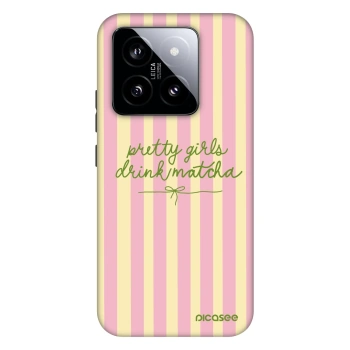 Szilikon tok erre a típusra Xiaomi 14 - Pretty matcha